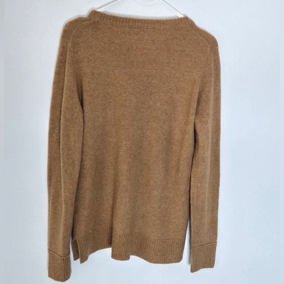 J. Crew Womens  Cotton-Wool Crewneck Teddie Sweater Size M - Picture 4 of 6